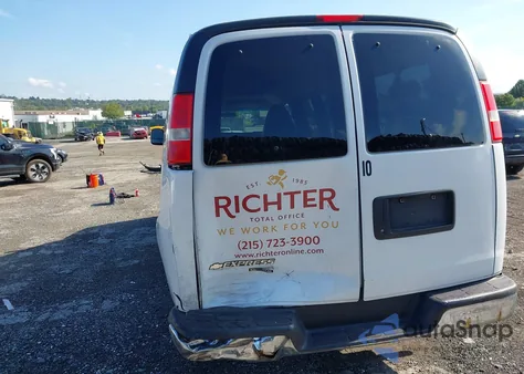 2015 Chevrolet Express G3500 Lt from USA, damaged, VIN 1GAZG1FG9F1203428